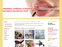 Tablet Screenshot of aesthetic-wellness.com